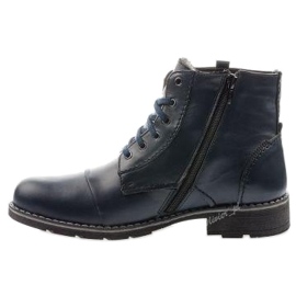 Mario Pala Bottes de neige homme bleu marine 312 1