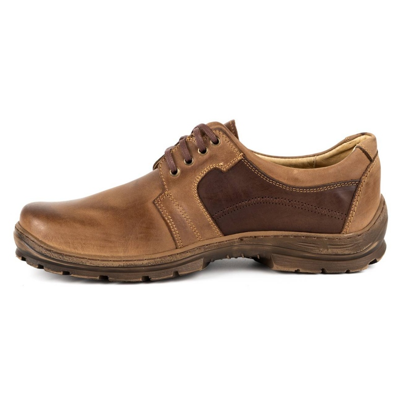 Polbut Chaussures décontractées pour hommes K19 marron brun 1