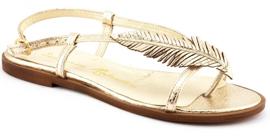 Sandales femme 621 or doré 2