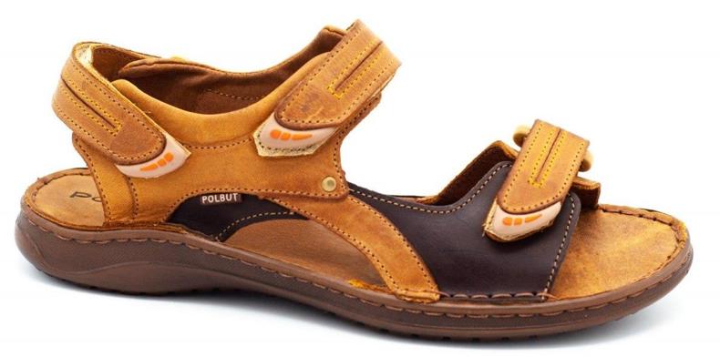 Polbut Sandales rouges SA04 orange 1