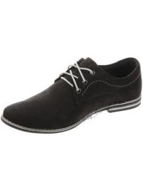 ABIS Chaussures homme en cuir 4149 noir 2
