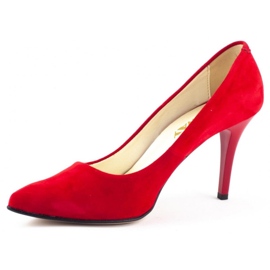 Saway Escarpins pour femmes 2333 daim rouge 1