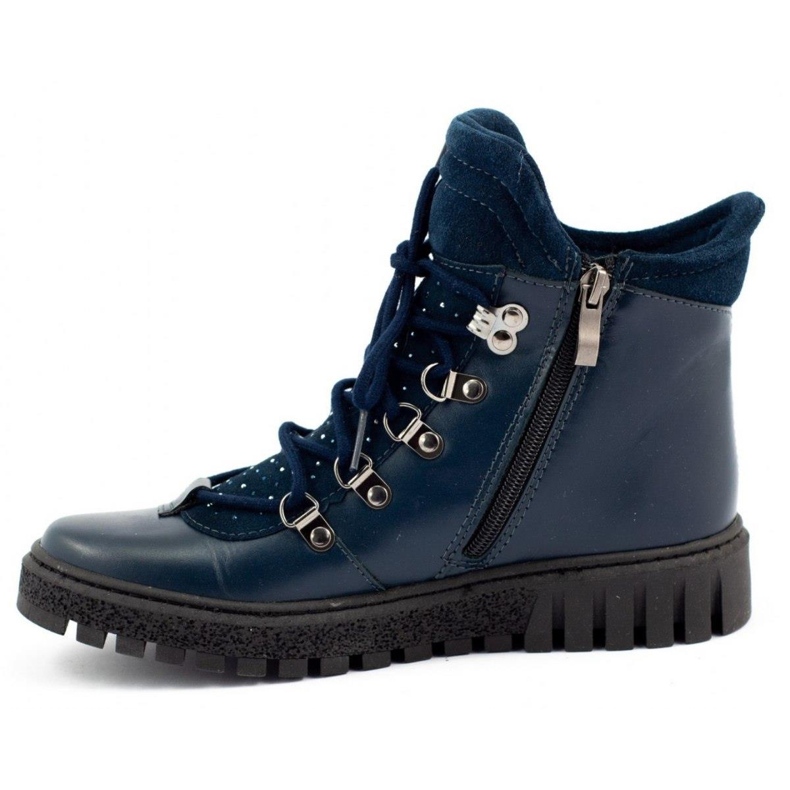 Dolce Pietro Boots femme 2055 bleu marine 1 Dolce Pietro Boots femme 2055 bleu marine 1