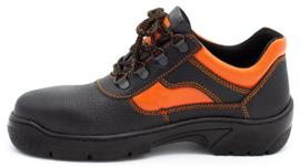 ŁUKPOL Chaussures courtes de travail pour hommes avec embout noir 2
