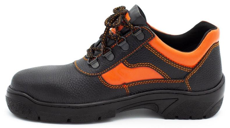 ŁUKPOL Chaussures courtes de travail pour hommes avec embout noir 2