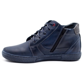 Polbut Chaussures hiver homme J47S bleu marine 1 Polbut Chaussures hiver homme J47S bleu marine 1