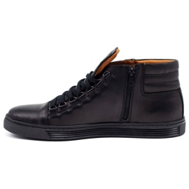 KENT 304V Chaussures décontractées pour hommes noir 1