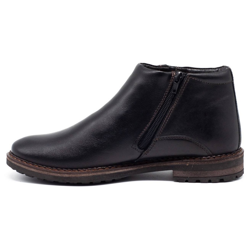 Mario Pala Bottes d'hiver pour hommes noires 293MP le noir 1