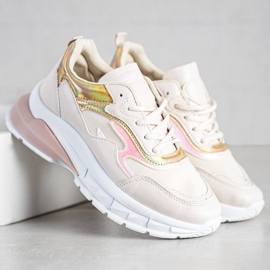 Sweet Shoes Baskets beiges élégantes 2