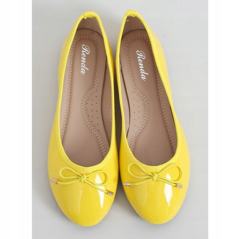 Ballerines jaune fluo DY-01 Jaune 1