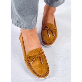 BM Mocassins femme Camel RQ-2 Camel brun 3