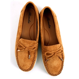 BM Mocassins femme Camel RQ-2 Camel brun 2