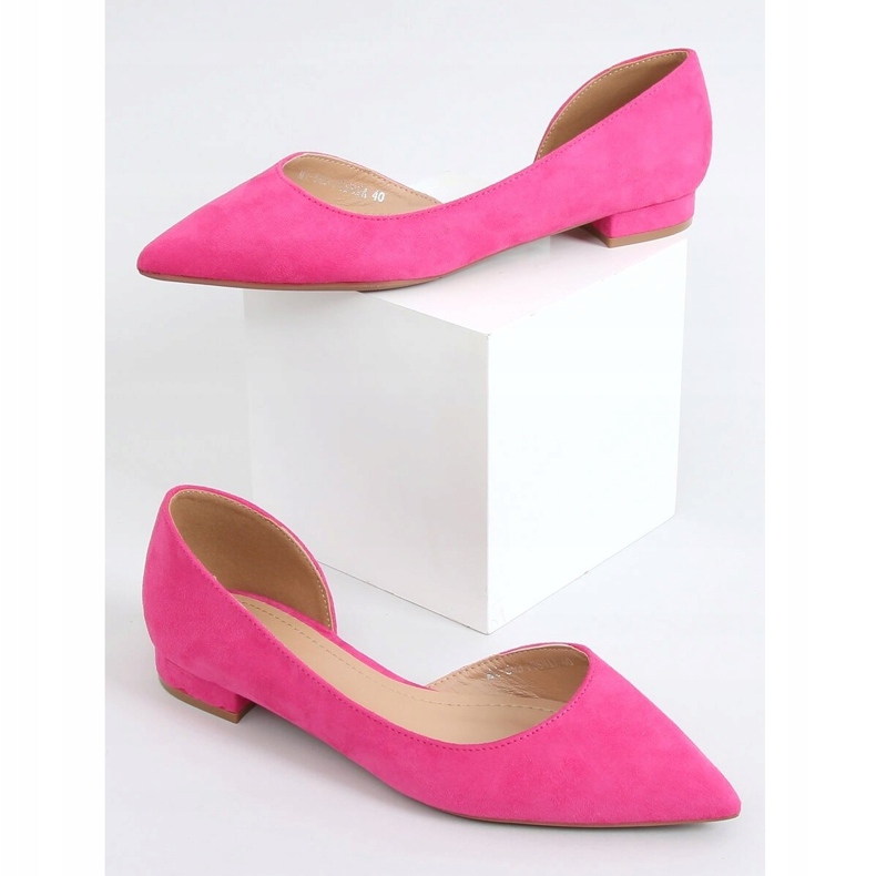 Ballerines fuchsia MM-593 Fushia rose 1
