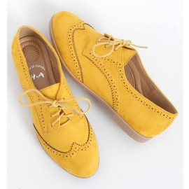 Mocassins à lacets H110 Mostaza jaune 1