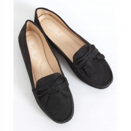 Noir Mocassins femme noirs XR-1R2 Noir le noir 1