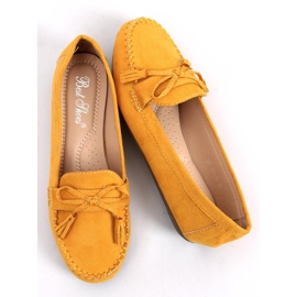 BM Mocassins femme miel XR-1R2 Jaune 2