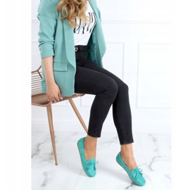 Mocassins femme verts XR-1R2 Vert 2