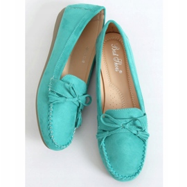 Mocassins femme verts XR-1R2 Vert 1