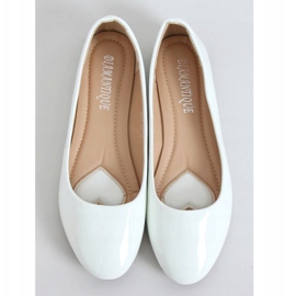 Ballerines laquées blanches 9988-60 Blanc 1 Ballerines laquées blanches 9988-60 Blanc 1