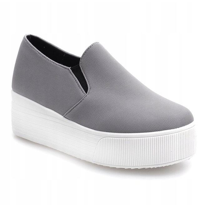 Baskets Creepers Sur Plateforme 812 Gris 1 Baskets Creepers Sur Plateforme 812 Gris 1