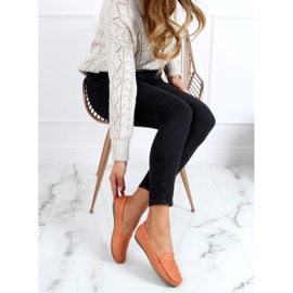 BM Mocassins ajourés orange XR-1R6 Orange 2 BM Mocassins ajourés orange XR-1R6 Orange 2