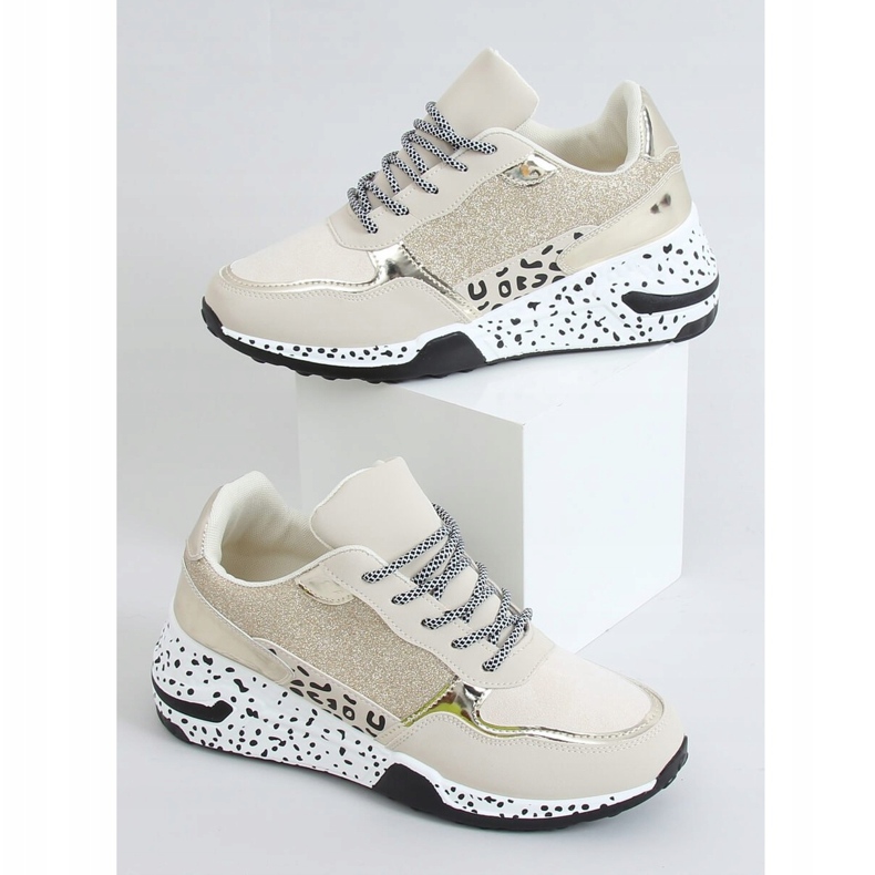 Chaussures de sport dorées BL215P dorées d'or 1