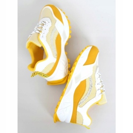 2008 Chaussures de sport jaunes et blanches 1