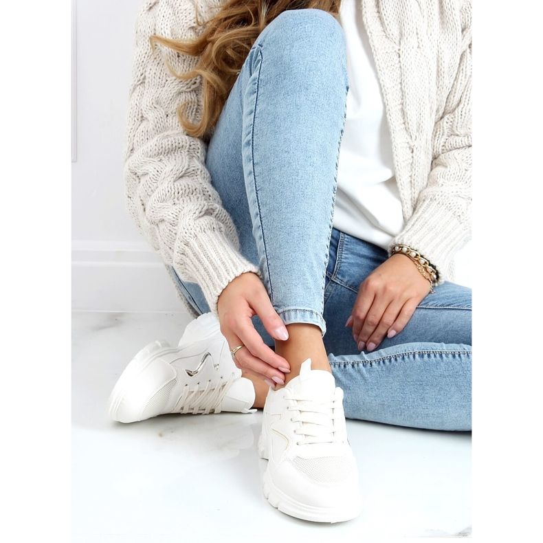 Beige 3158 Chaussures de sport beiges 1 Beige 3158 Chaussures de sport beiges 1