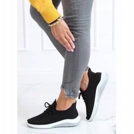 Noir 2019-3 Chaussures de sport noires 1