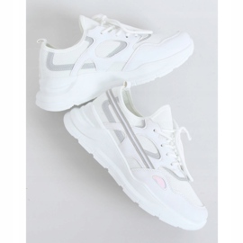 Chaussures de sport blanches B0-560 Blanc 1 Chaussures de sport blanches B0-560 Blanc 1