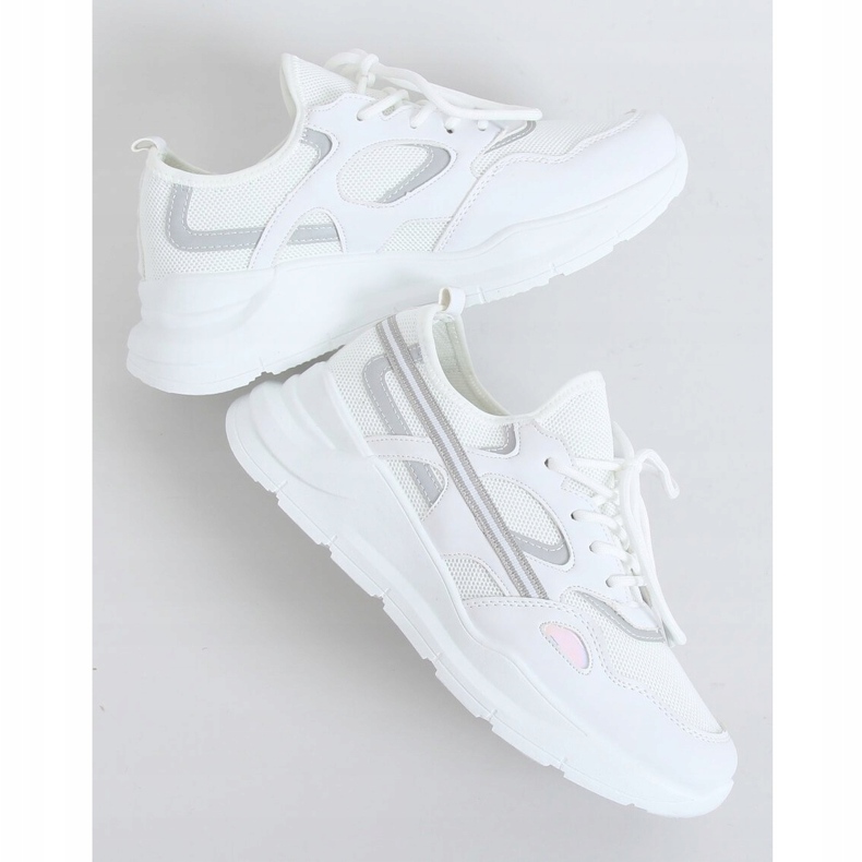 Chaussures de sport blanches B0-560 Blanc 1 Chaussures de sport blanches B0-560 Blanc 1