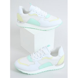 Chaussures de sport multicolores C915 BLANC / JAUNE / VERT 1