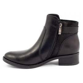 Dolce Pietro Noir Bottes isolées femme 0892 noir 1