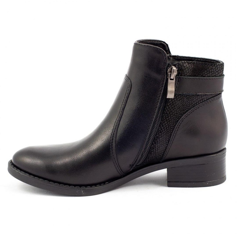 Dolce Pietro Noir Bottes isolées femme 0892 noir 1