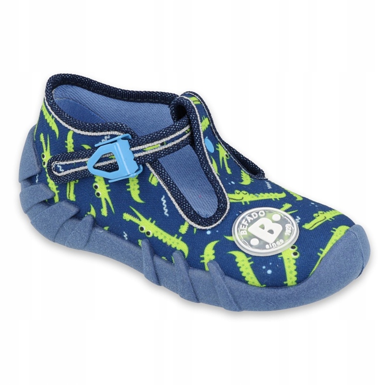 Chaussures enfant Befado 110P410 bleu marin vert 1 Chaussures enfant Befado 110P410 bleu marin vert 1
