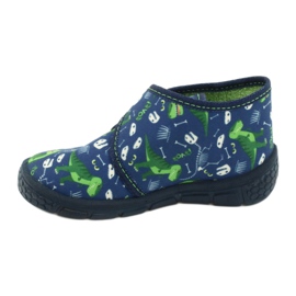 Chaussures enfant Befado 538P037 blanche bleu marin vert 2 Chaussures enfant Befado 538P037 blanche bleu marin vert 2