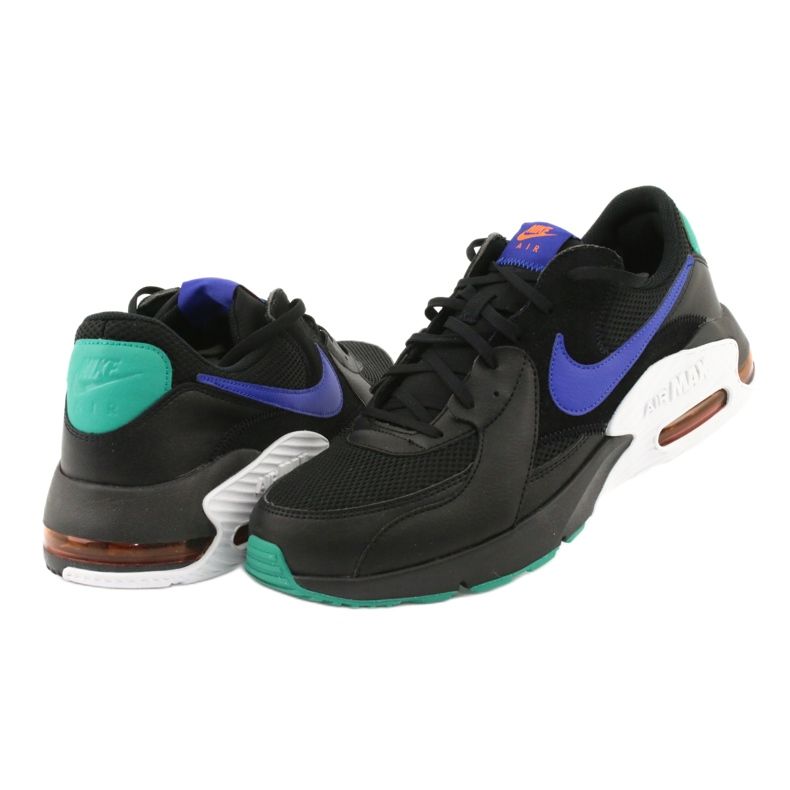 Chaussure Nike Air Max Excee M CD4165-002 noir violet vert 4