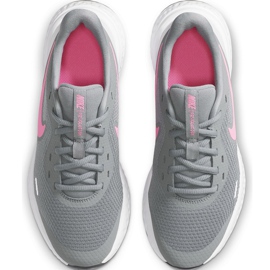 Nike Revolution 5 chaussures de course gris-rose BQ5671 015 1