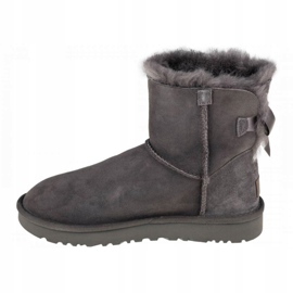 Chaussures Ugg Mini Bailey Bow Ii W 1016501-GRIS le noir 1