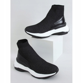 Noir HQ209 Chaussettes noires chaussures de sport le noir 1
