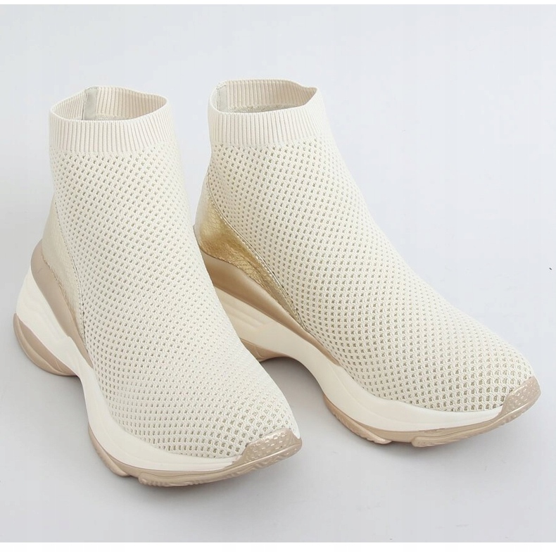 Or HQ209 Chaussettes dorées chaussures de sport 1