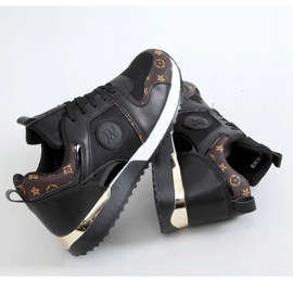 Noir VL118P Chaussures de sport noires le noir 1 Noir VL118P Chaussures de sport noires le noir 1