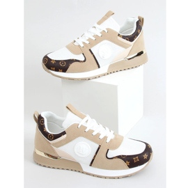 Chaussures de sport beiges VL118P Beige multicolore 1 Chaussures de sport beiges VL118P Beige multicolore 1