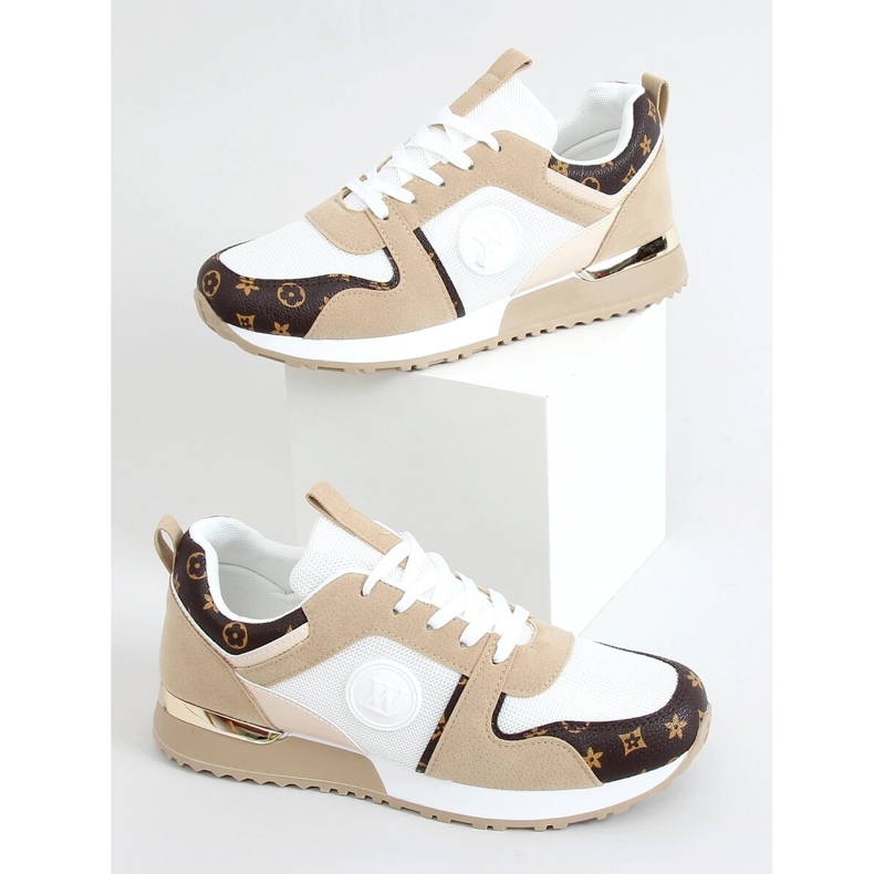 Chaussures de sport beiges VL118P Beige multicolore 1 Chaussures de sport beiges VL118P Beige multicolore 1