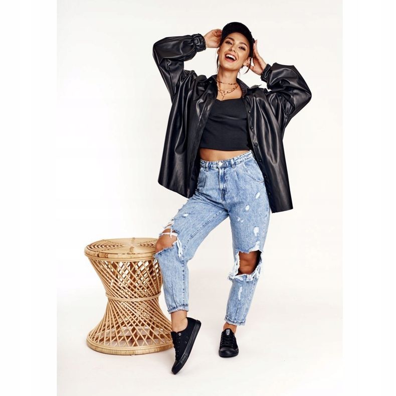 Baskets Femme Big Star Noir AA274009 le noir 1