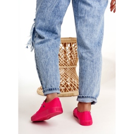 Baskets Femme Big Star Fuchsia AA274013 rose 1