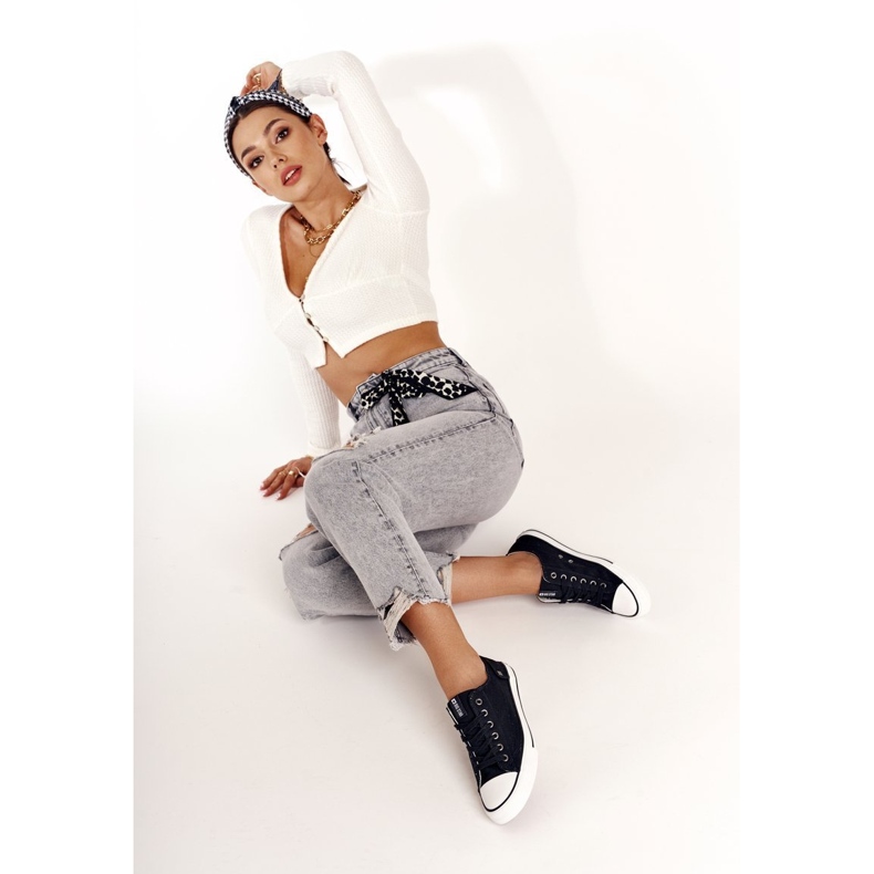 Baskets Femme Big Star Rubber Toe Noir DD274338 1