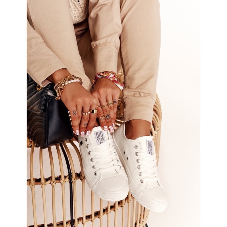 Baskets Femme Big Star Blanc V274869 blanche 2