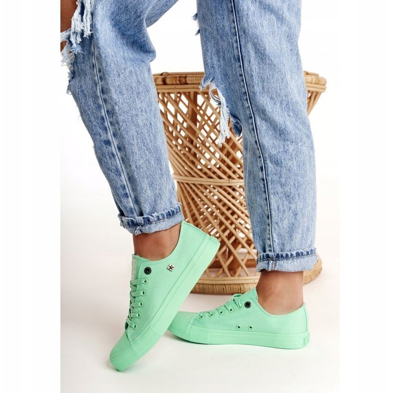 Baskets Femme Big Star Vert AA274030 1