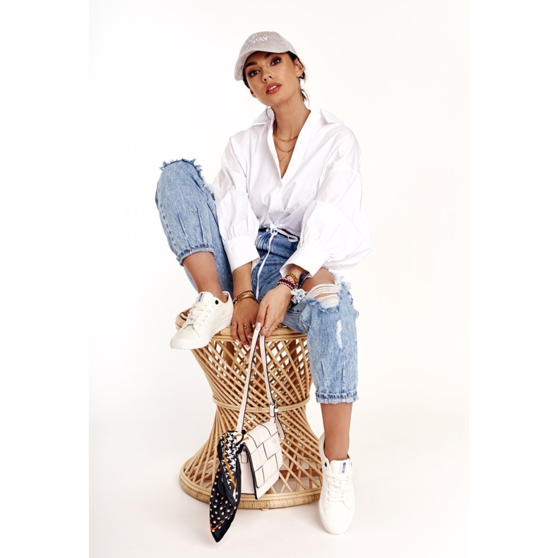 Baskets Femme Big Star Blanc DD274451 blanche 1